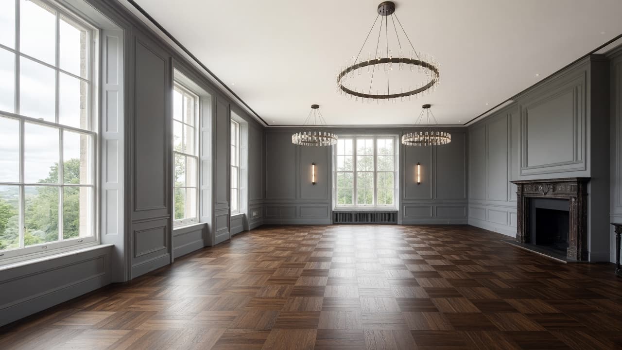 Grand ballroom at Ashbourne Residence